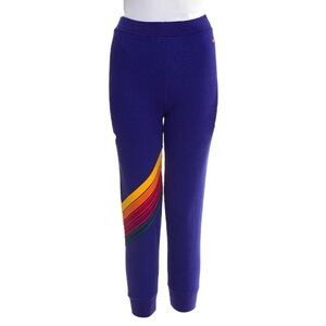 Aviator Women’s Nation Purple Sweatpants Size XL